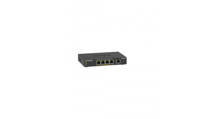 NETGEAR GS305Pv3 haldamata gigabit ethernet (10/100/1000) toite üle etherneti (PoE) must