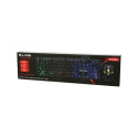 84-219# klaviatuur+hiir blow led-taustvalgustusega trigger