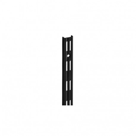 WALL UPRIGHT. DOUBLE SLOT 995 MM BLACK