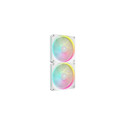 Corsair CO-9051032-WW computer cooling system Computer case Fan 14 cm White 2 pc(s)