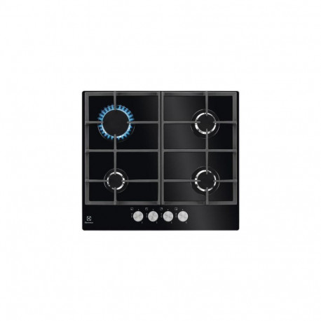 Electrolux EGG6426SK Black Built-in 59 cm Gas 4 zone(s)