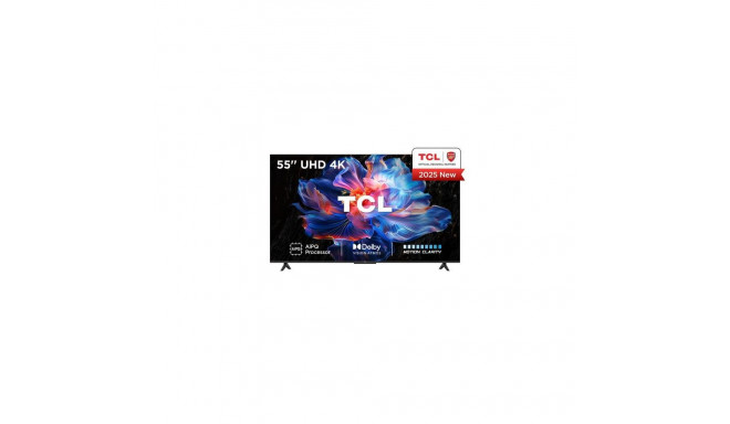 TCL V6C 55V6C TV 139.7 cm (55&quot;) 4K Ultra HD Smart TV Wi-Fi Metallic 270 cd/m²