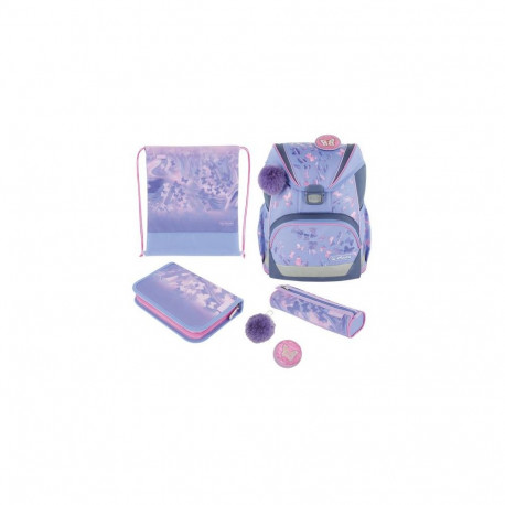 Herlitz UltraLight Plus Butterfly Paradise school bag set Girl Polyester Lilac