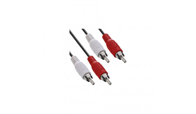InLine Audio cable, 2x RCA M/M 2m