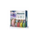 Gembird 3DP-PLA1.75-01-TR 3D printing material Polylactic acid (PLA) Transparent 1.4 kg