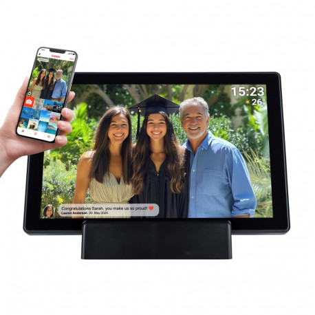 Denver Frameo PFF-1070 must 25,4cm (10,1) 16GB digitaalne pildiraam