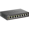 D-Link 8-Port Layer2 PoE+ Gigabit Switch