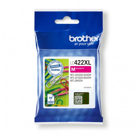 Brother tindikassett LC422XL (LC422XLM), magenta