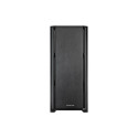 PC case AS-02B-TG-OP Midi Tower black