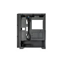 PC case AS-02B-TG-OP Midi Tower black