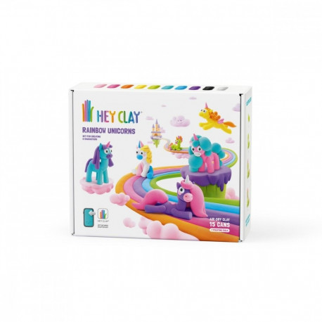 Hey Clay Modeling Clay Unicorn Set