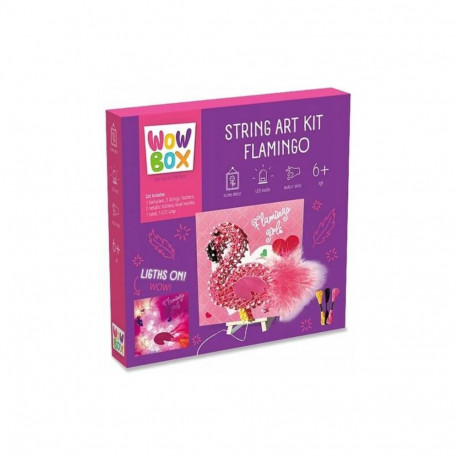 Creative set WOW BOX String Art Flaming