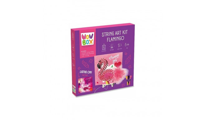 Creative set WOW BOX String Art Flaming