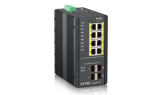 ZyXEL switch Managed PoE 12port RGS200-12P