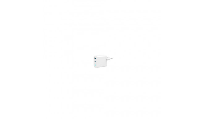 Gembird 2-porti 30W GaN USB LED valge laadija