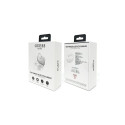 Guess Bluetooth kõrvaklapid GUTWST30WHTWS + dokk valge