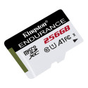 Kingston Endurance MicroSDHC 256 GB Class 10 UHS-I/U1 A1 kaart (SDCE/256GB)
