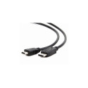 Gembird DisplayPort HDMI kaabel isane must 10m
