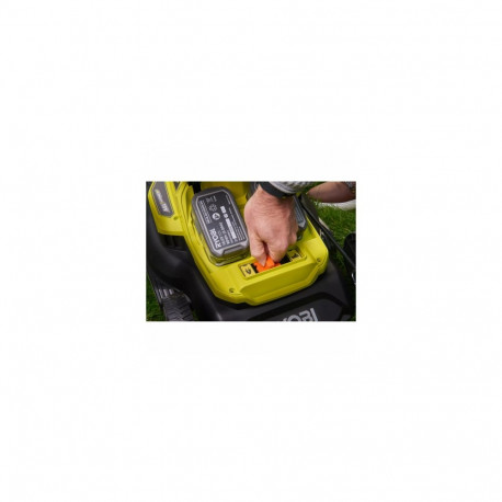 juhtmevaba muruniiduk RYOBI RY18LMH37A-225, 2 x 18 V, 2 x 2.5 Ah, 37 cm, 45 l, hübriid