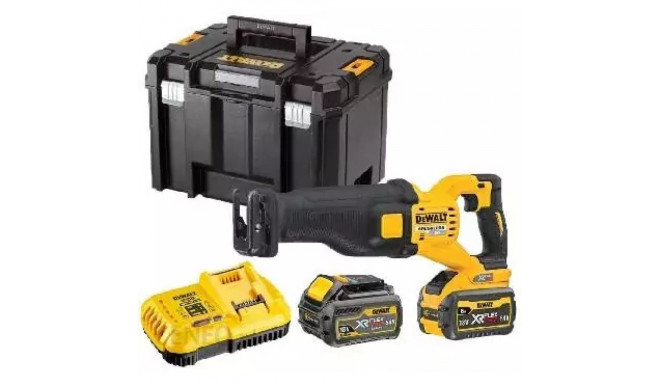 DEWALT SABER SAW 54V FV DCS389T2 2x6Ah