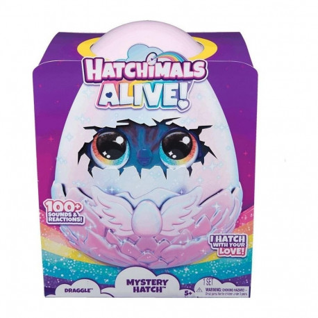 Spin Master - Hatchimals Alive Mystery Hatch Draggle A+