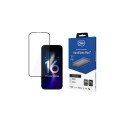 3MK HardGlass Max iPhone 16 Pro 6.3" must/must, täisekraaniga klaas