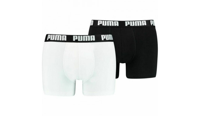 Men's Boxer Shorts Puma Basic Black White