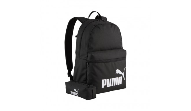 Plecak Puma Phase Set + piórnik czarny 91191 01
