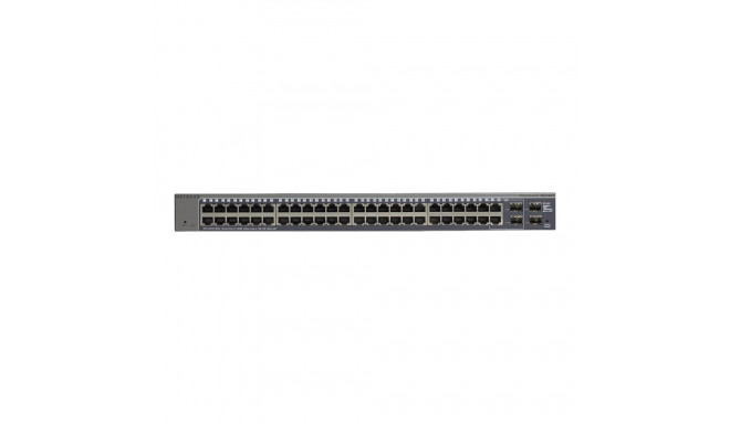 NETGEAR ProSafe 48-portine gigabit nutikas lüliti v5 2 pühendatud SFP ja 2 Combo SFP pordiga – rackm