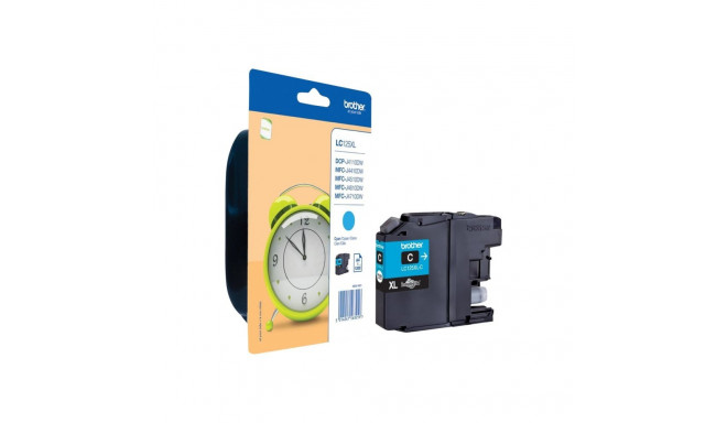 BROTHER LC125XLC cyan ink