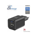 Swissten Travel Charger GaN USB-C / PD USB-A / 18W QC / 45W