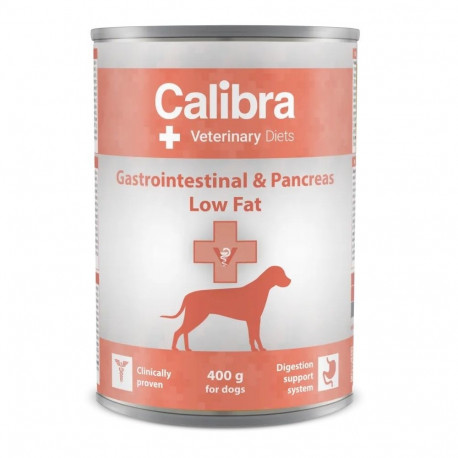 CALIBRA Veterinary Diets Gastrointestinal Low Fat märg koeratoit 400g