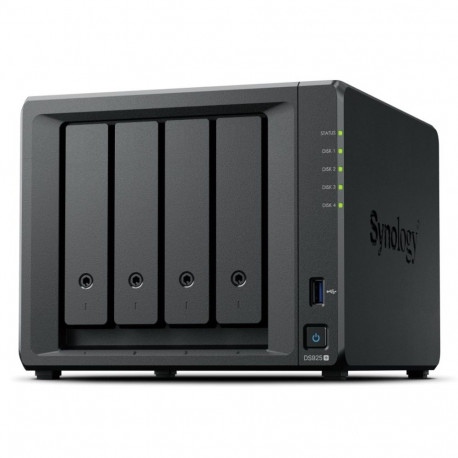 Synology DiskStation DS925+ NAS/salvestusserver Ryzen Embedded V1500B 4 GB DDR4 0 TB must
