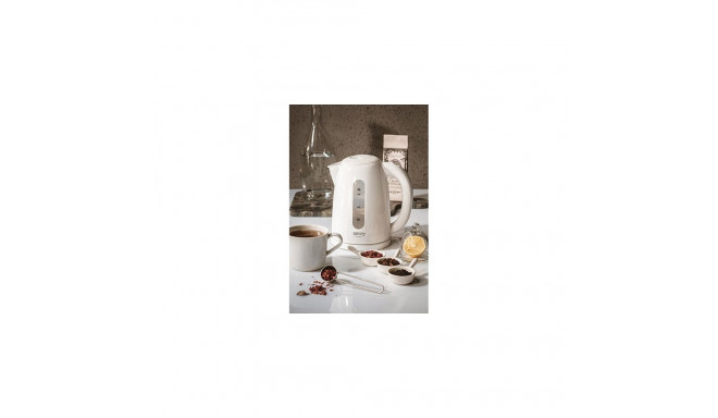 Camry CR 1254W electric kettle 1.7 L White 2200 W