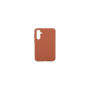 Evelatus Samsung Galaxy A34 Premium Soft Touch Silicone Case Saddle Brown