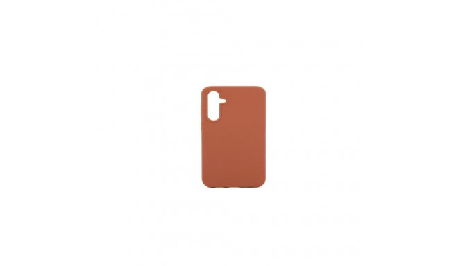 Evelatus Samsung Galaxy A34 Premium Soft Touch Silicone Case Saddle Brown
