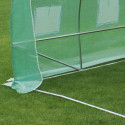 aiatunnel kasvuhoone 4,5x2x2m kile 9m² UV-4 premium