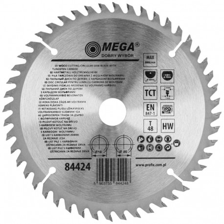 ketassaag puidule 160*48t*20/16mm