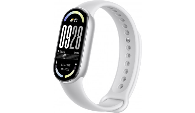 Xiaomi Smart Band 10, glacier silver