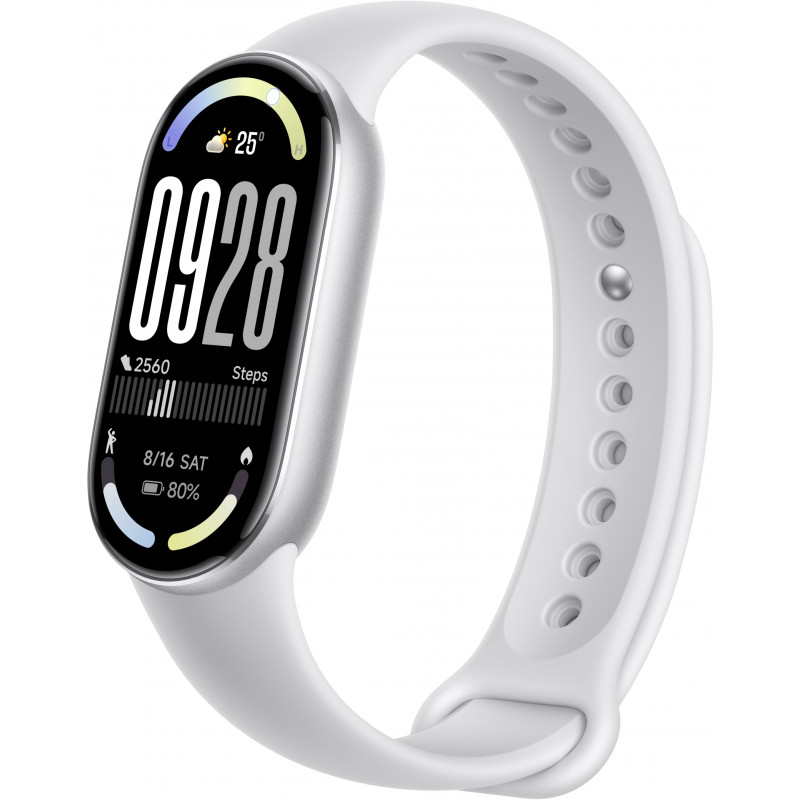 Xiaomi Smart Band 10, glacier silver