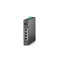 Zyxel RGS100-5P Unmanaged L2 Gigabit Ethernet (10/100/1000) Power over Ethernet (PoE) Black