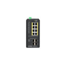 Zyxel RGS200-12P Managed L2 Gigabit Ethernet (10/100/1000) Power over Ethernet (PoE) Black