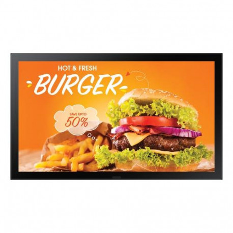 Samsung OH24B Digital signage flat panel 61 cm (24") LCD Wi-Fi 1500 cd/m² Full HD Black Bui
