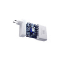 3MK HyperCharger 140W 3xUSB-C + 2xUSB GAN mains charger, PD+QC