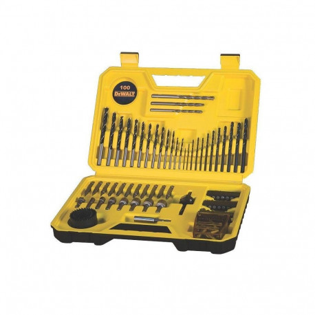 DEWALT DRILL AND BITS SET 100 pcs.