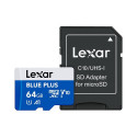 MEMORY MICRO SDXC 64GB UHS-I/W/A LMSBLPL064G-BNANG LEXAR