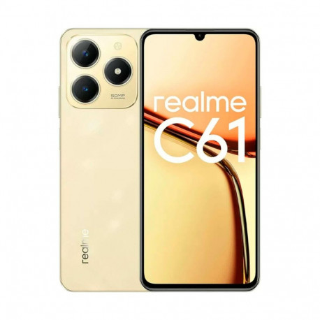 Nutitelefonid Realme C61 6,74" Unisoc TigerT612 6 GB RAM 128 GB Kuldne