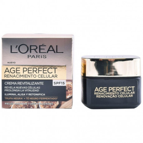 Toitev päevakreem L'Oreal Make Up Age Perfect Renacimiento Celular Spf 15 50 ml