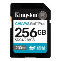 KINGSTON 256GB SDXC Canvas Go Plus Gen4 200MB/s C10 UHS-I U3 V30