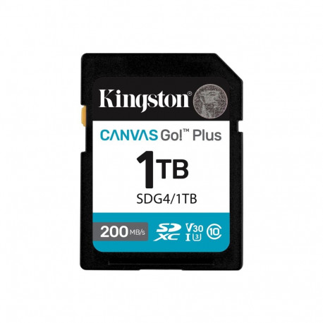 KINGSTON 1TB SDXC Canvas Go Plus Gen4 200MB/s C10 UHS-I U3 V30